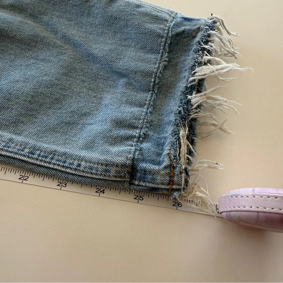 rag & bone- Light wash- Distressed- Boyfriend-Denim- Jeans- Size 26 - Picture 16 of 16